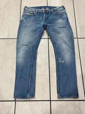 Diesel Zathan 00772 Men`s jeans Size 34x30 Tapered Leg (Please Read)
